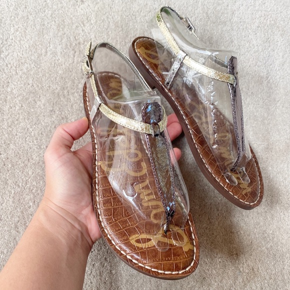 SAM EDELMAN Leather Thong Sandals - Picture 10 of 12